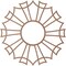 Ekena Millwork Augustus Wood Fretwork Pierced Ceiling Medallion, Wood (Paint Grade), 40"OD x 14 1/8"ID x 3/8"T CMWP40X40X0375AUMF - alternate 3